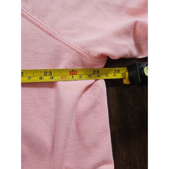 "Feeling Festive" Women's Cato Pink Christmas Pullover Long Sleeve Top 22/24W - Picture 7 of 8